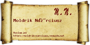 Moldrik Nárciusz névjegykártya